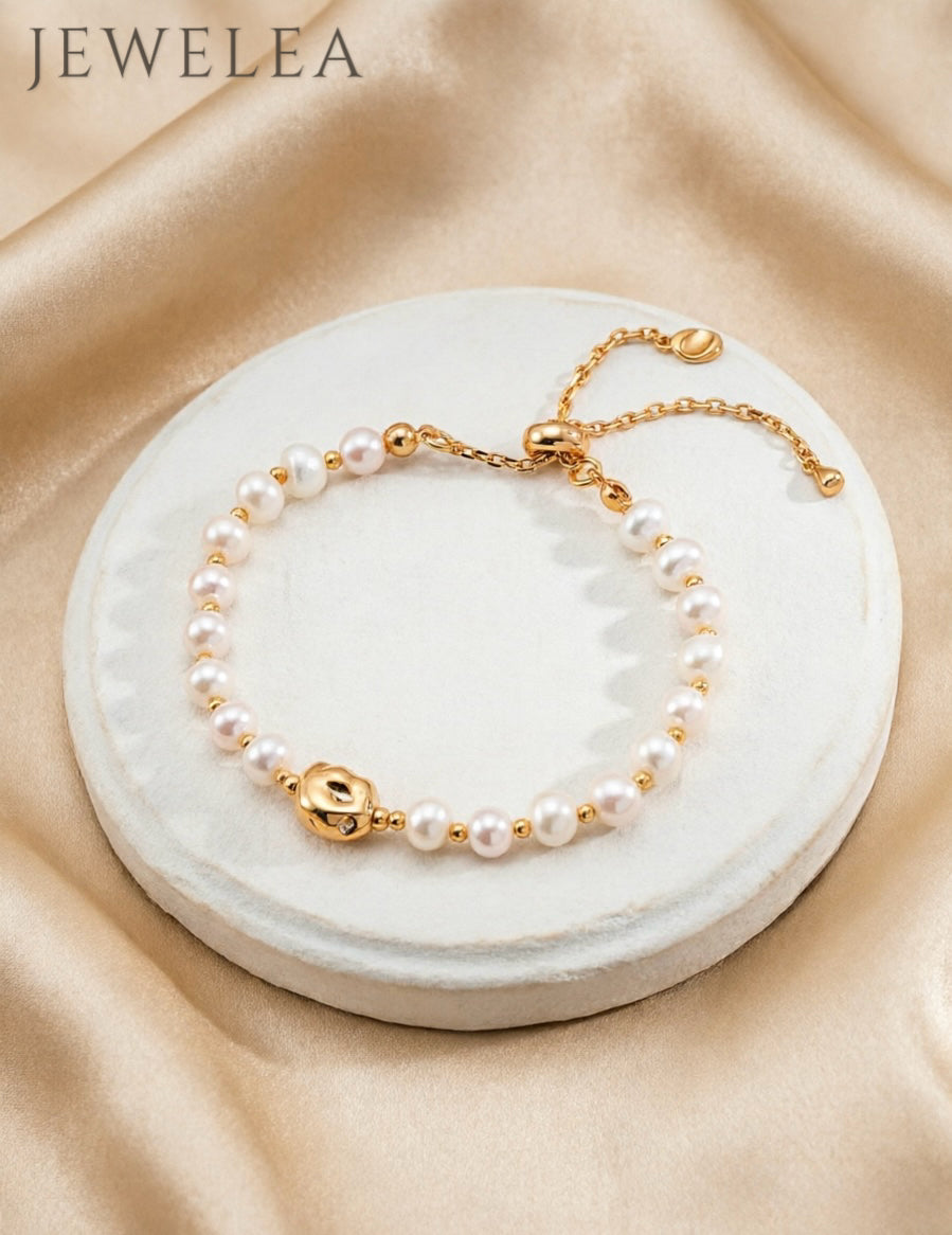 S925 Coffret Rosée Dorée(Bracelet)