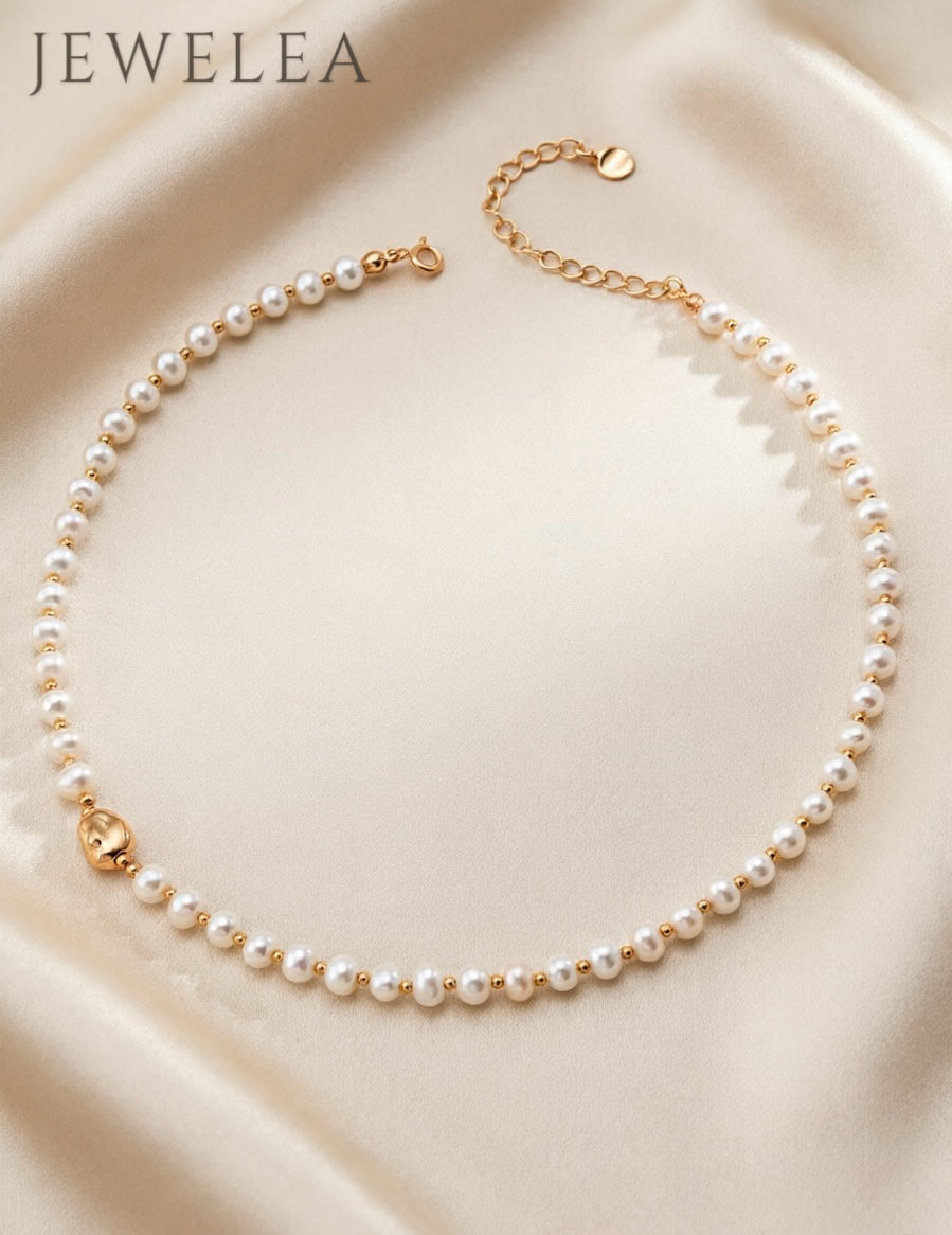 S925 Silver Gilded Dew Set (Necklace)