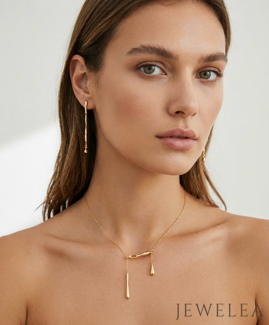 S925 Le collier Gouttelettes