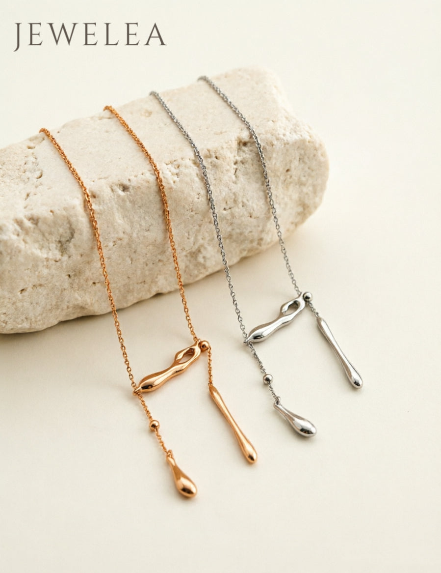 S925 Le collier Gouttelettes