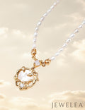 S925 The Selene Vine Pearl Necklace