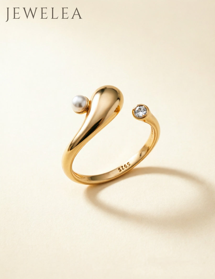 S925 La bague Ruisseau des vœux