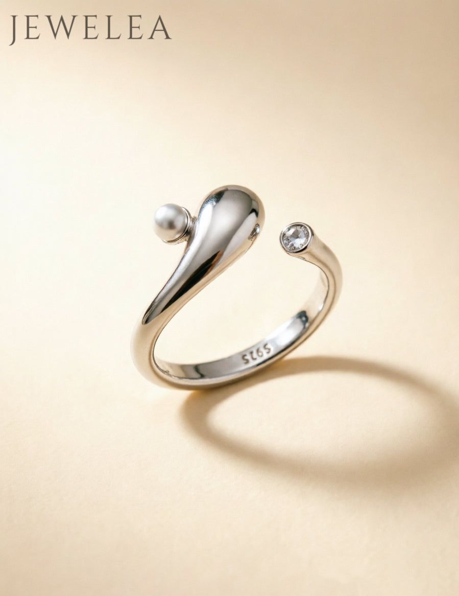 S925 La bague Ruisseau des vœux