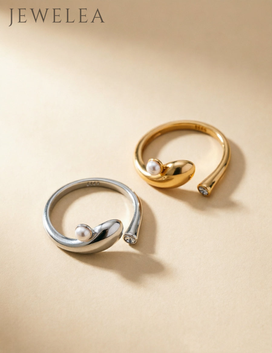 S925 La bague Ruisseau des vœux