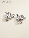 S925 Pure Molten Lava Studs Earrings