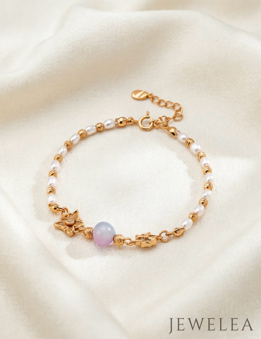 S925 The Fluttering Aurora Bow-Butterfly Strand
